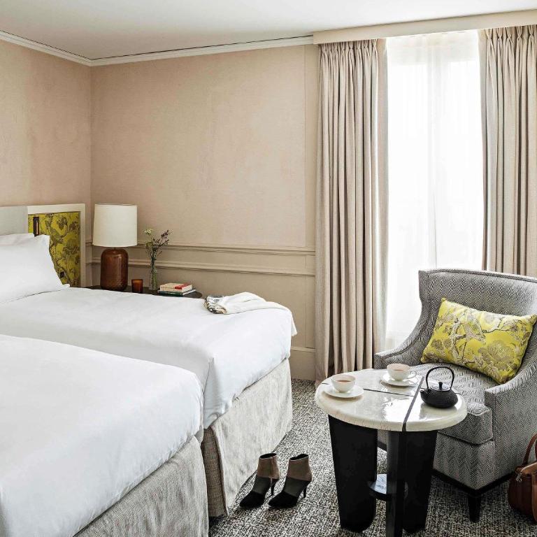 Sofitel Le Scribe Paris Opera - Chambre Premium de Luxe avec 2 Lits Simples - Vue sur Cour ou Rue Scribe - 3
