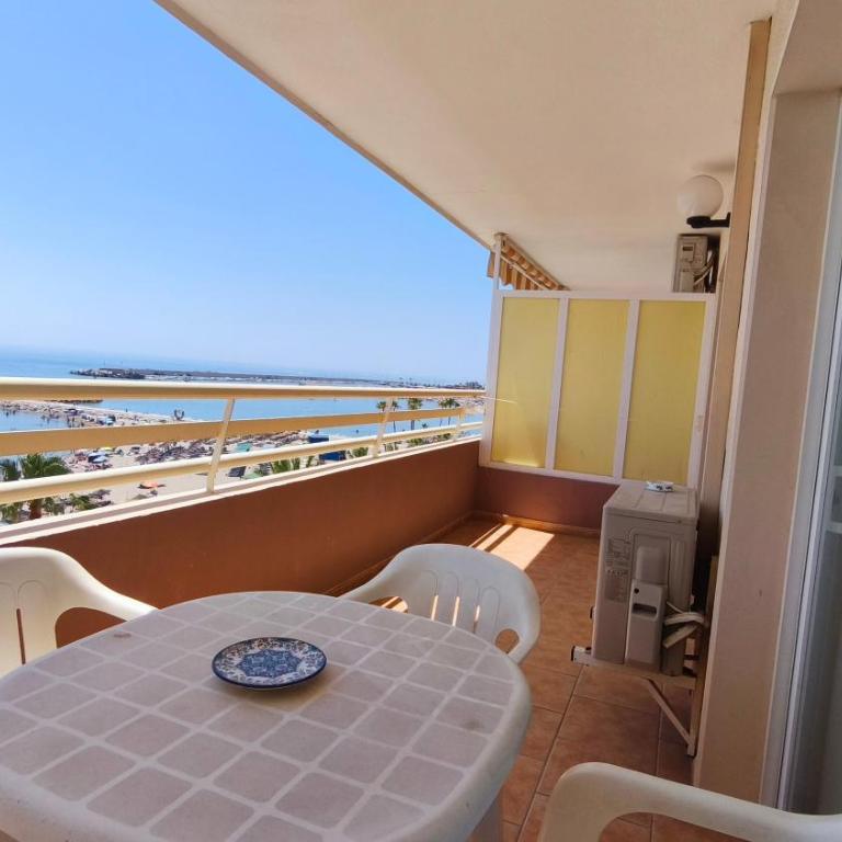 Apartamento Stella Maris en 1º Línea de playa con vistas Mar y AC en Fuengirola Boliches - Apartment mit 1 Schlafzimmer - 9