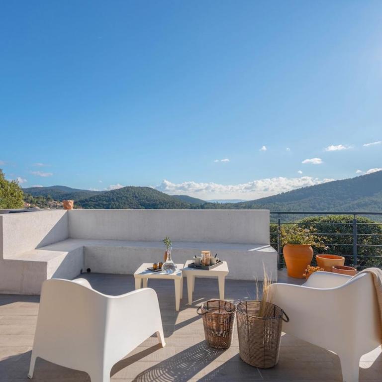 Villa 10p Vue Mer Colline Grande Piscine Dépendance - Villa - 5
