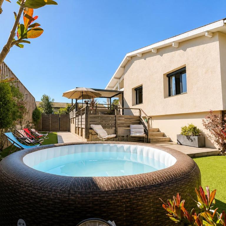 Villa cosy avec SPA - Plage à pied -Gujan-La Hume - Villa - 1