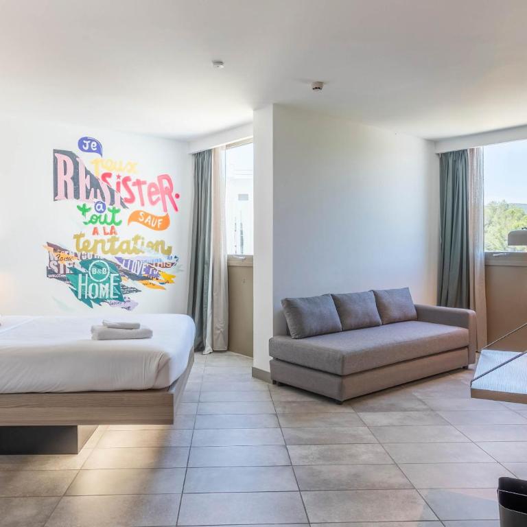 B&B HOME La Ciotat - Chambre Triple - 2