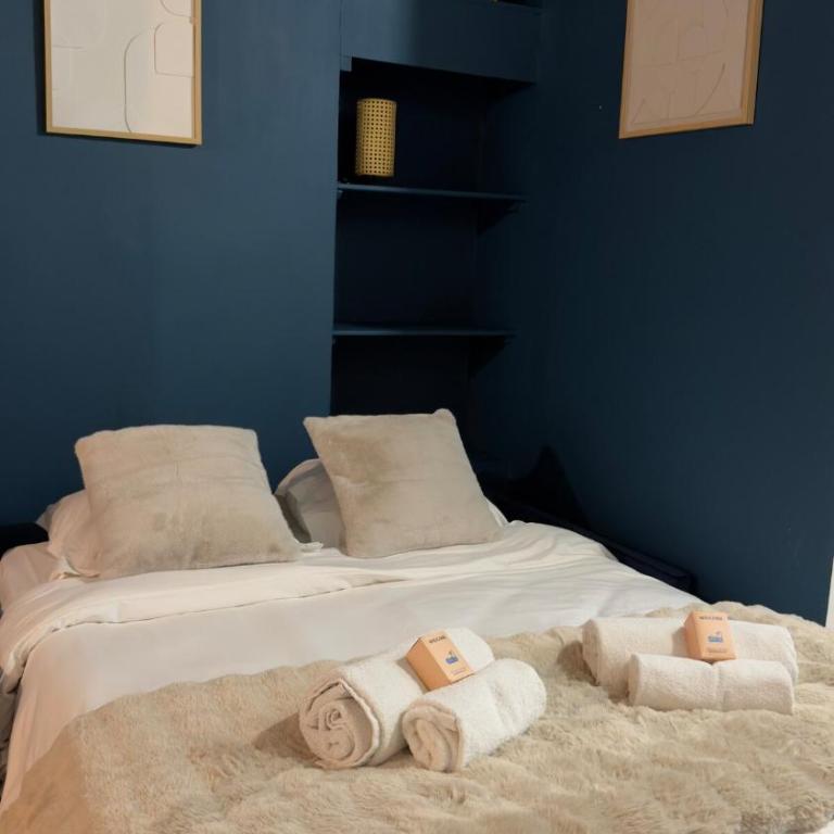 Prime Vibrant District - 15 Min Walk to the Louvre - Amazing Area - Estudio Doble Deluxe - 14