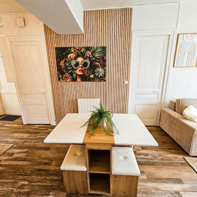 Perle Rare 4 PERSONNES Design Neuf Tout à Pied Place du peuple - Appartement 1 Chambre - 5