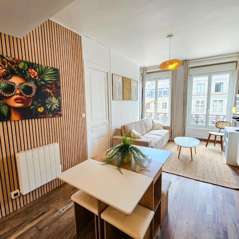 Perle Rare 4 PERSONNES Design Neuf Tout à Pied Place du peuple - Appartement 1 Chambre - 6