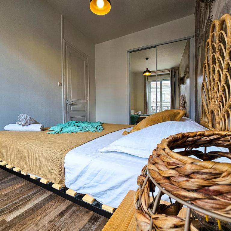 Perle Rare 4 PERSONNES Design Neuf Tout à Pied Place du peuple - Appartement 1 Chambre - 7