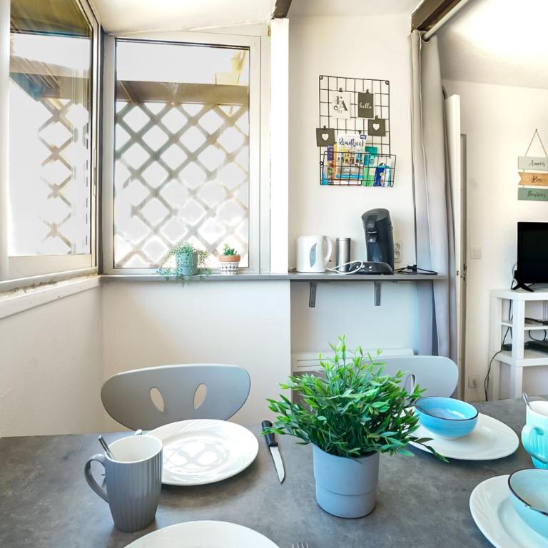 Le Sable et le Sel- Escale Cosy à 200m de la plage - Appartement - 12