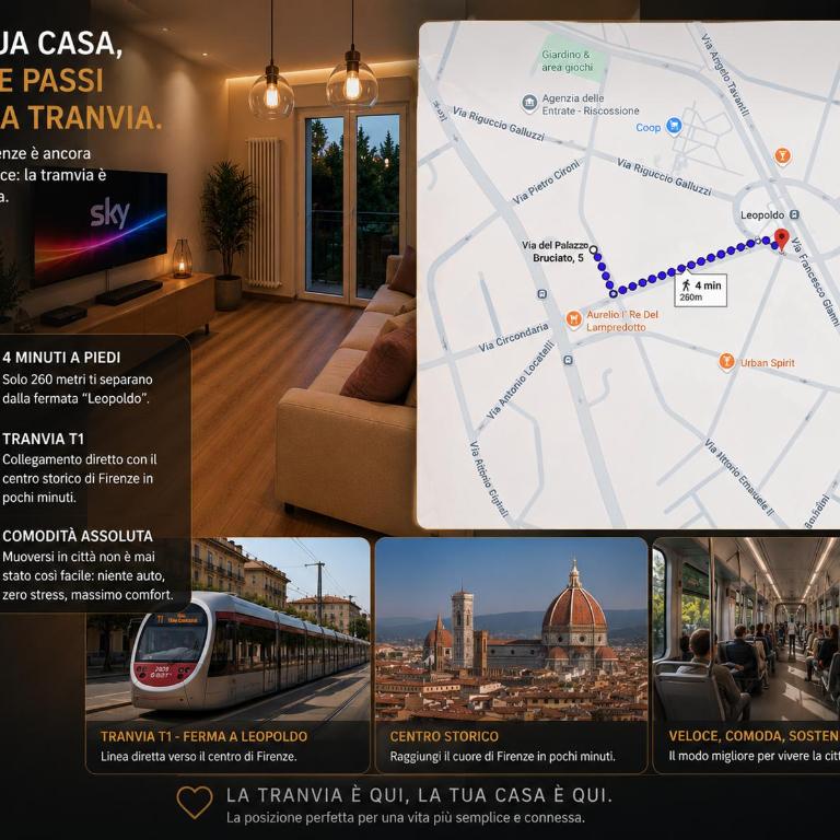 Palazzo Bruciato Residence Elegant 3BR 2 Bath - Appartamento con 3 Camere da Letto - 22