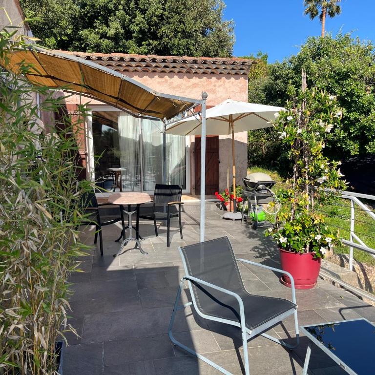 Studio chez Charles et Marie, indépendant de la maison, accès piscine, très calme, - Appartement 1 Chambre - 12