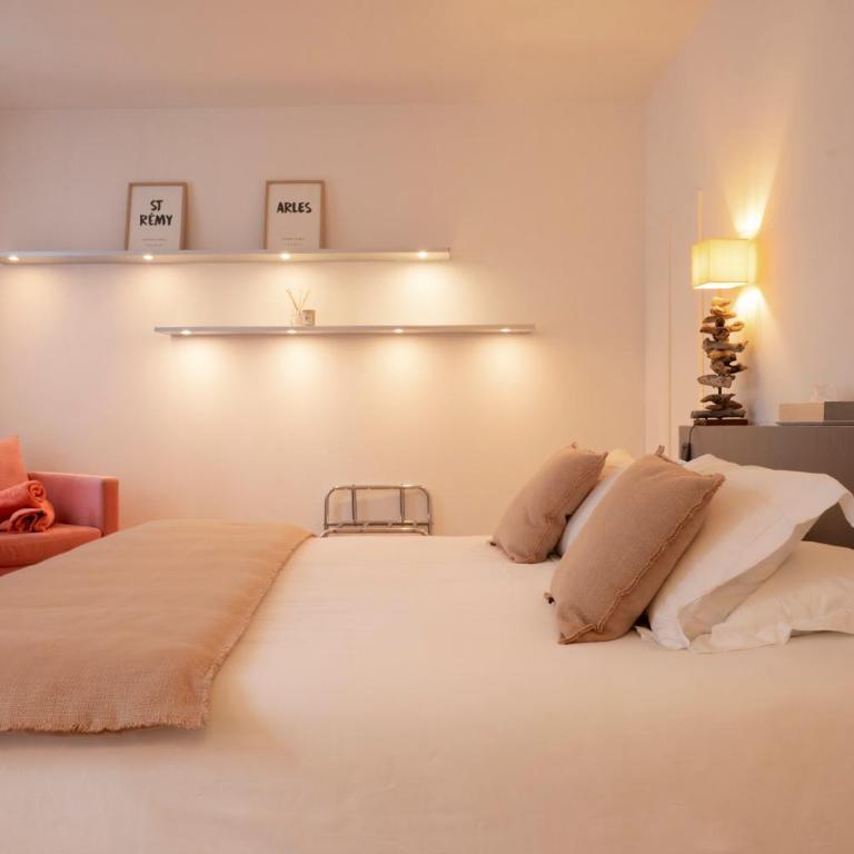 Mas de l'Amarine - Chambre Double - Vue sur Jardin - 4