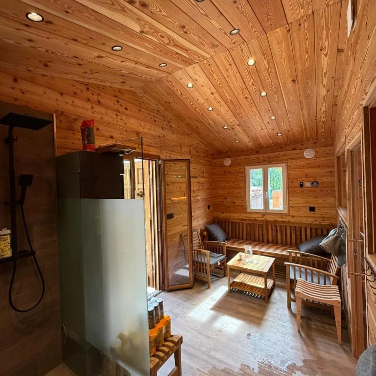 N1 Studio montagne avec Jardin, Calme et nature, Valberg à 18mn, Spa en Option - Studio - 16