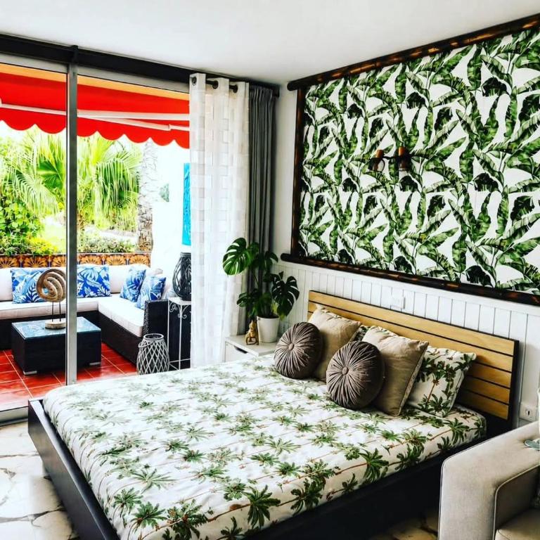 Tropical garden view with pool - Apartamento de 1 dormitorio - 3