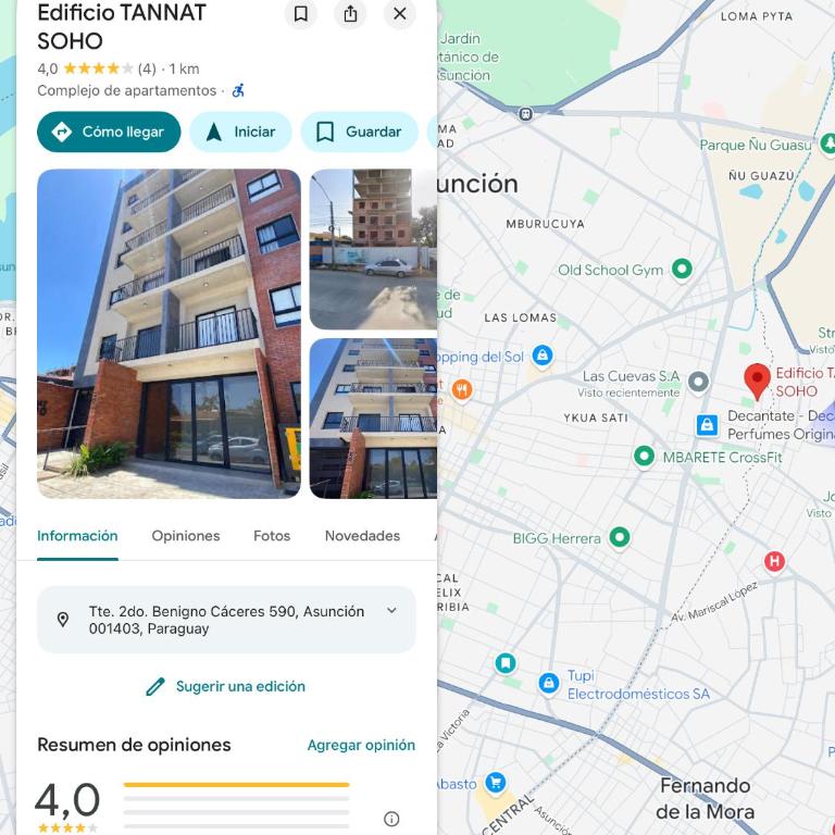 Estudio 10 dias 280us Soho Asunción - Apartamento de 1 dormitorio - 2