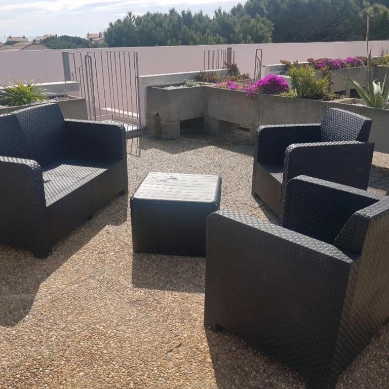 T2 climatisé avec rooftop et parking privatif - 5 couchages - 5PERG224 - Apartment mit 1 Schlafzimmer und Terrasse - 1
