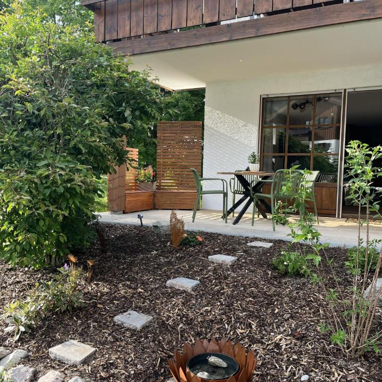Ferienwohnung Vilstalstüble - Apartment mit 1 Schlafzimmer und Gartenblick - 6