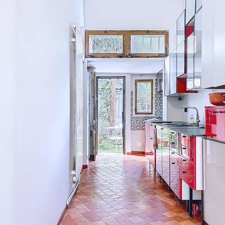 Appart avec jardin au cœur de Montmartre - Appartement - 18