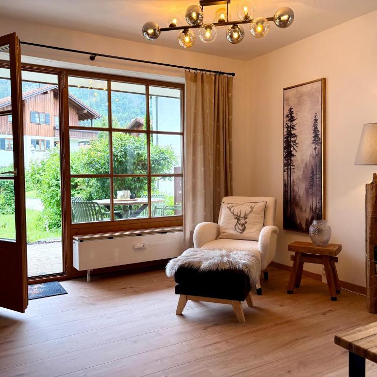 Ferienwohnung Vilstalstüble - Apartment mit 1 Schlafzimmer und Gartenblick - 1