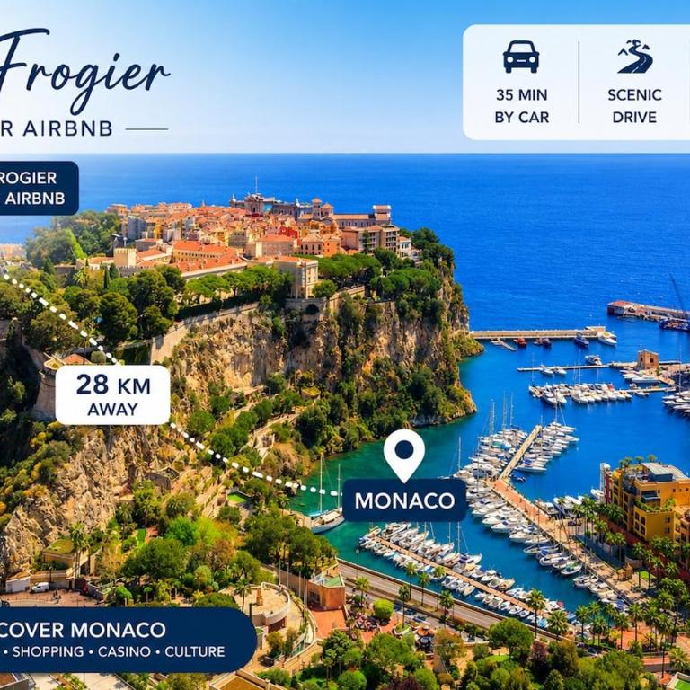 Quiet Escape Near Nice & Monaco - Maison 2 Chambres - 3