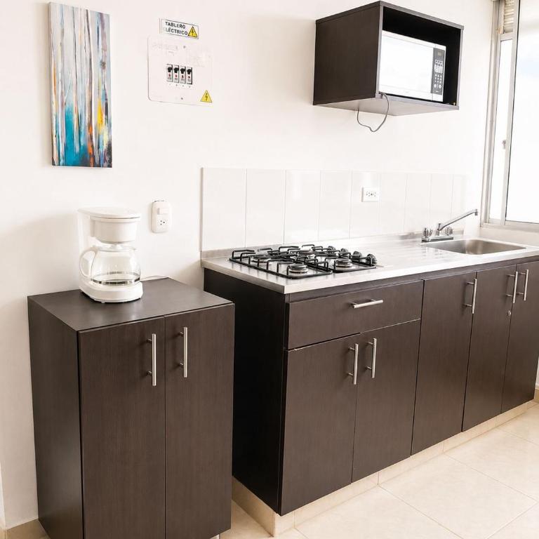 Apartamento a 2km del parque del Café, Full equipado - Apartment with Balcony - 6