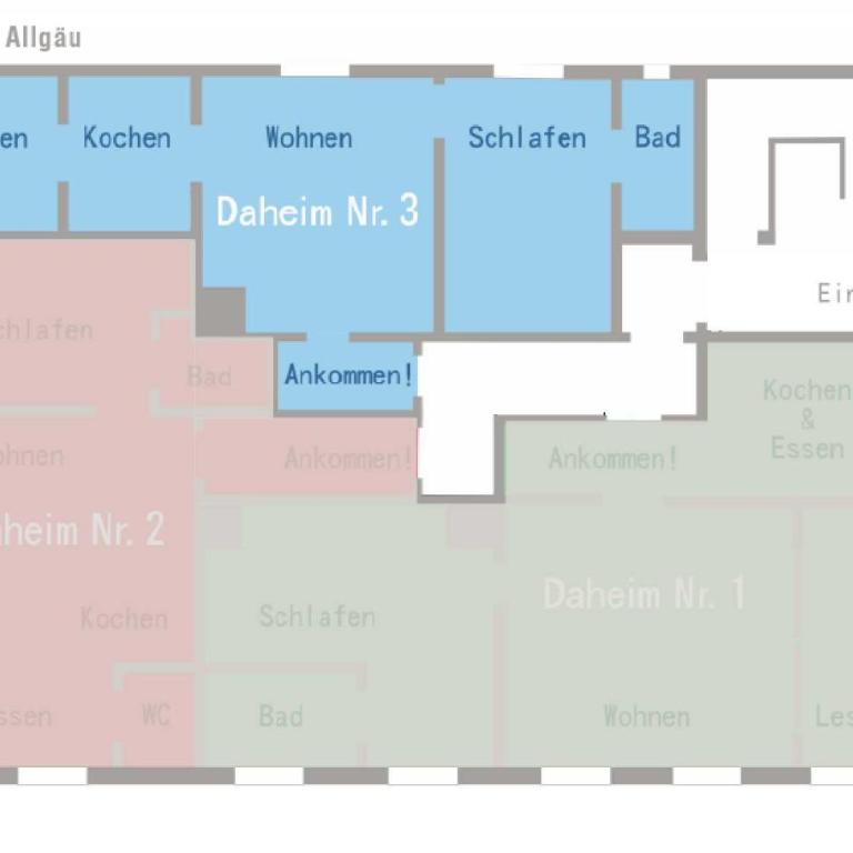 Daheim Nr 2 - Südwesterhaus Allgäu - Apartment mit 1 Schlafzimmer - 31