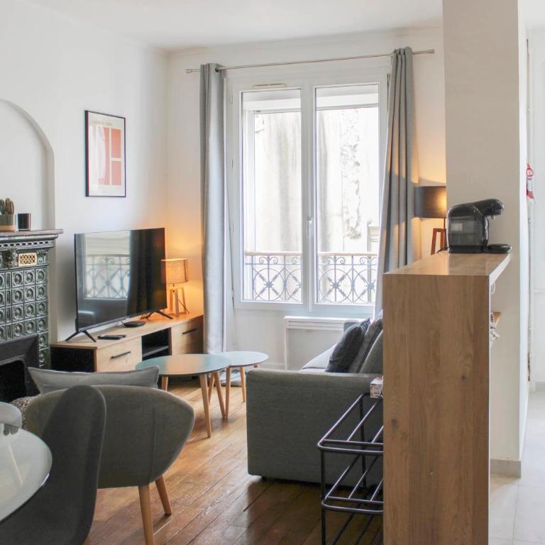 Appartement Lumineux avec Vue Montmartre - 38m - Appartement - 6