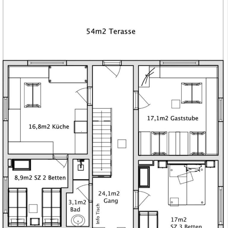 Appart Moidl - Apartment mit 2 Schlafzimmern - 2