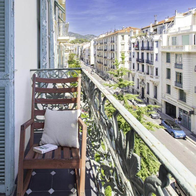 S16 Staywizus- Suite Tiranty, 3 Chbrs, Jean Medecin, balcon &Clim - Appartement 3 Chambres - 8