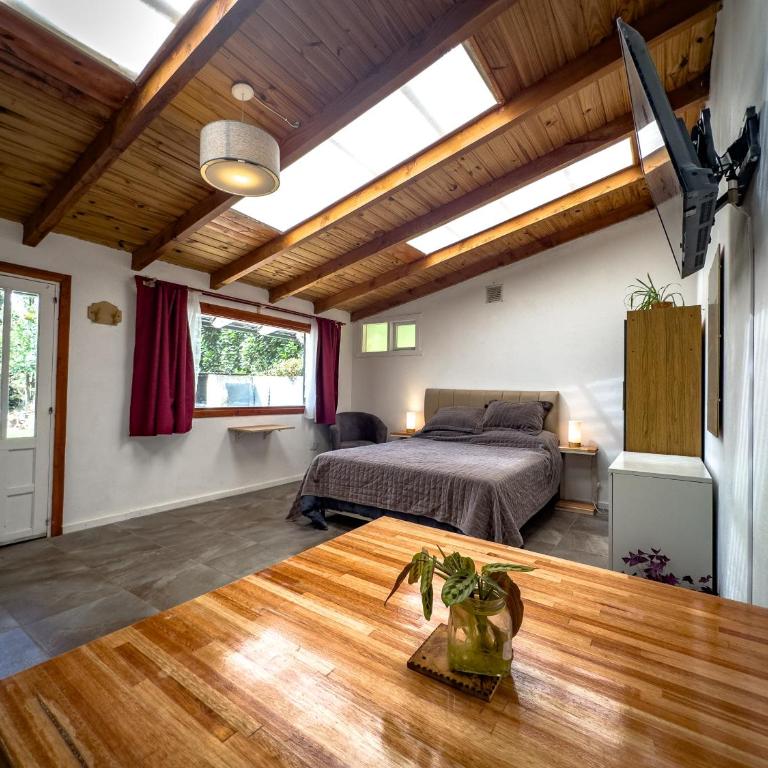 Vista al lago y relax desde la cama hasta el deck - Apartamento de 1 dormitorio - 12