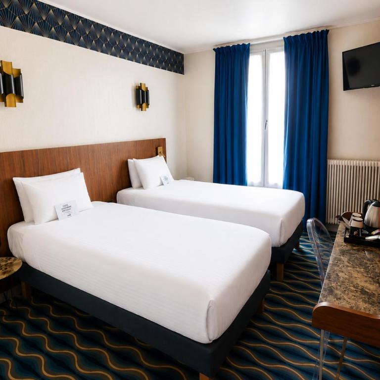 Kyriad Hotel XIII Italie Gobelins - Chambre Lits Jumeaux - 3