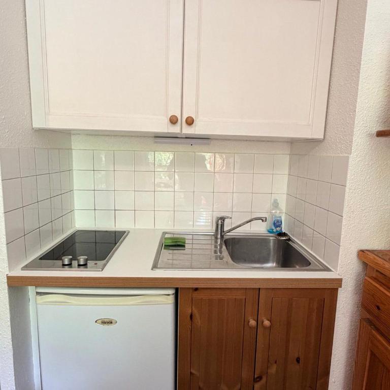 Studio cabine 4 pers au pied des pistes, sud avec balcon - Appartement 1 Chambre - 5