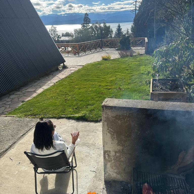 Vista al lago y relax desde la cama hasta el deck - Apartamento de 1 dormitorio - 3