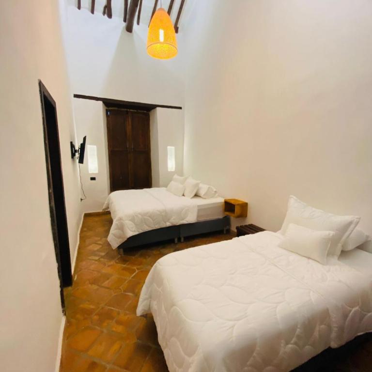 Casa de ejercicios zaxue colonial - Habitación con 2 camas extragrandes - 3