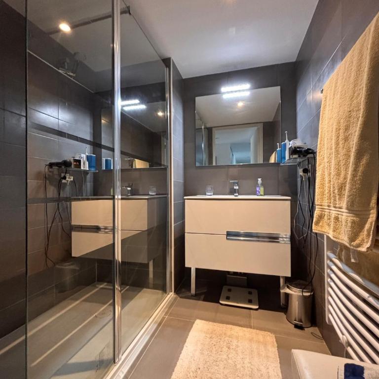 Spacious and quiet, air conditioning, parking, high floor - Appartement 3 Chambres - 8