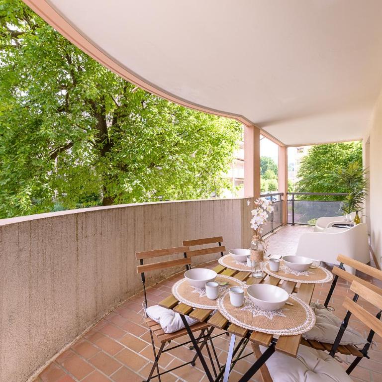 Terrasse du Montfleury - Aux portes d'Annecy, idéal digital nomad - Appartement - 8