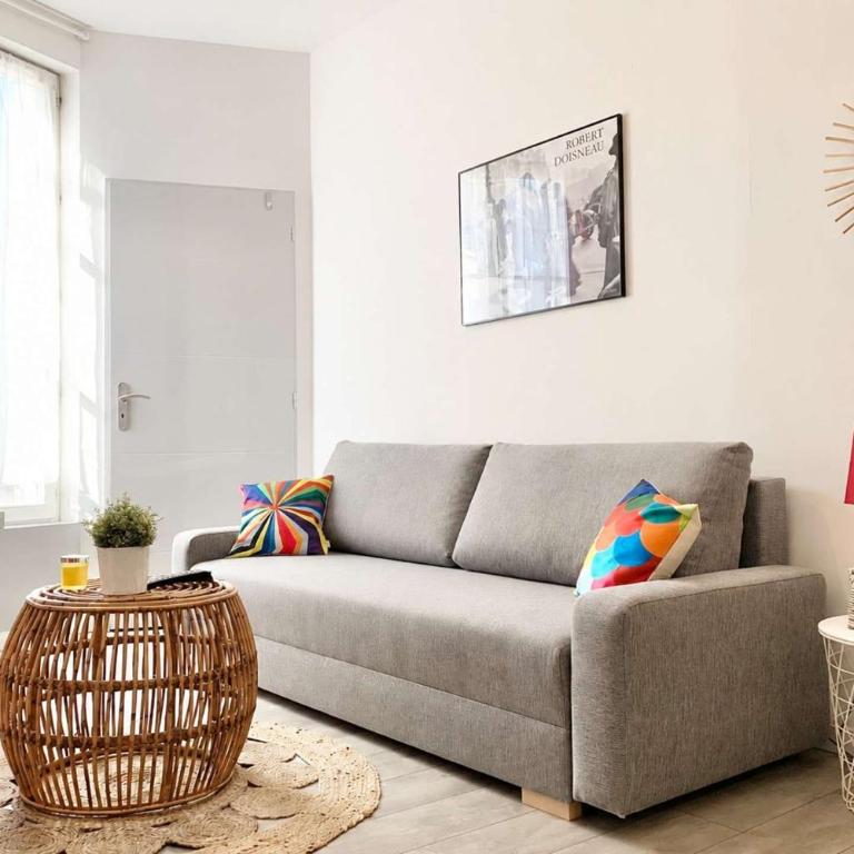 Paris – Studio lumineux tout équipé • 2 pers • Centre Grenoble • Tram à pied - Studio-Apartment - 1
