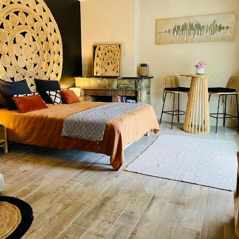 Appart vue Cité, balnéo privée, clim, jardin, parking gratuit - Studio - 6