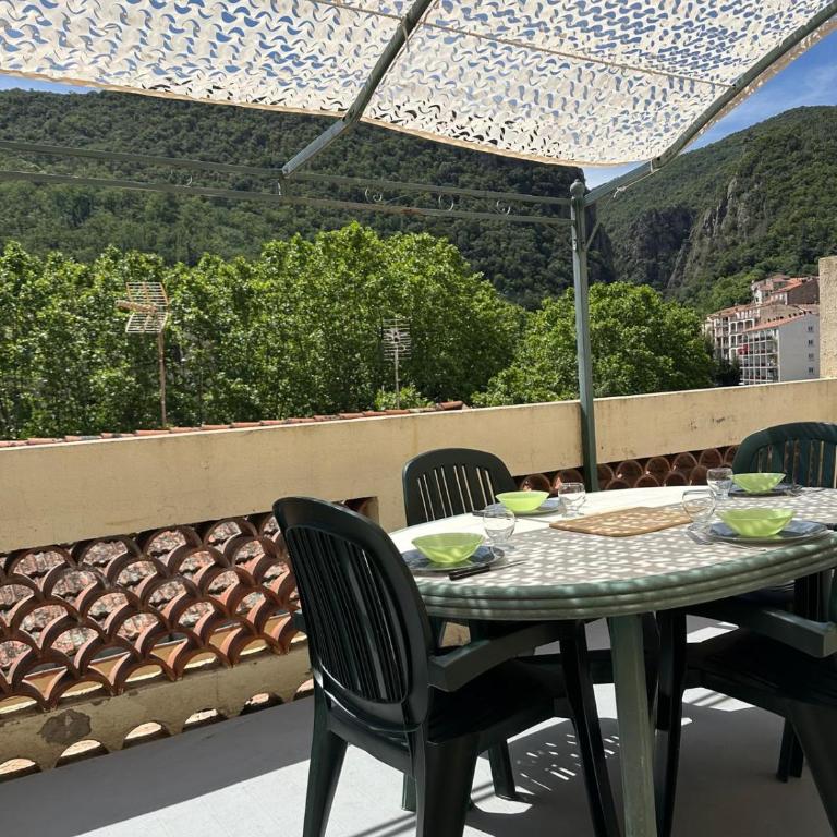 Appartement T2 avec terrasse privée, 4 couchages, tout proche de la cure thermale, centre-ville - Apartment mit 1 Schlafzimmer - 2