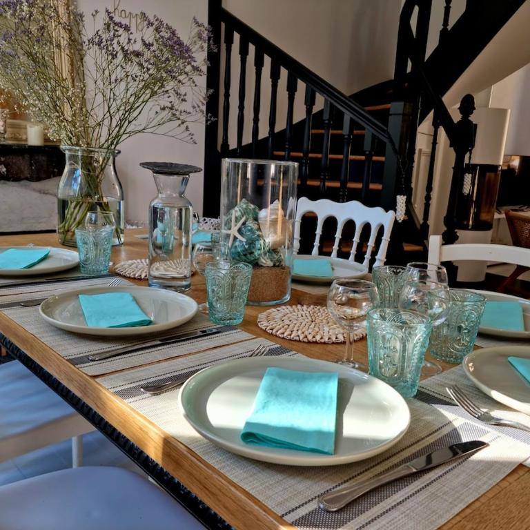 La Villa 1879, 50 m plage, jardin, déco soignée - Casa con 4 camere da letto - 12