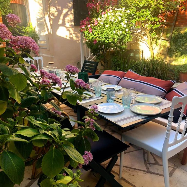 La Villa 1879, 50 m plage, jardin, déco soignée - Casa con 4 camere da letto - 38