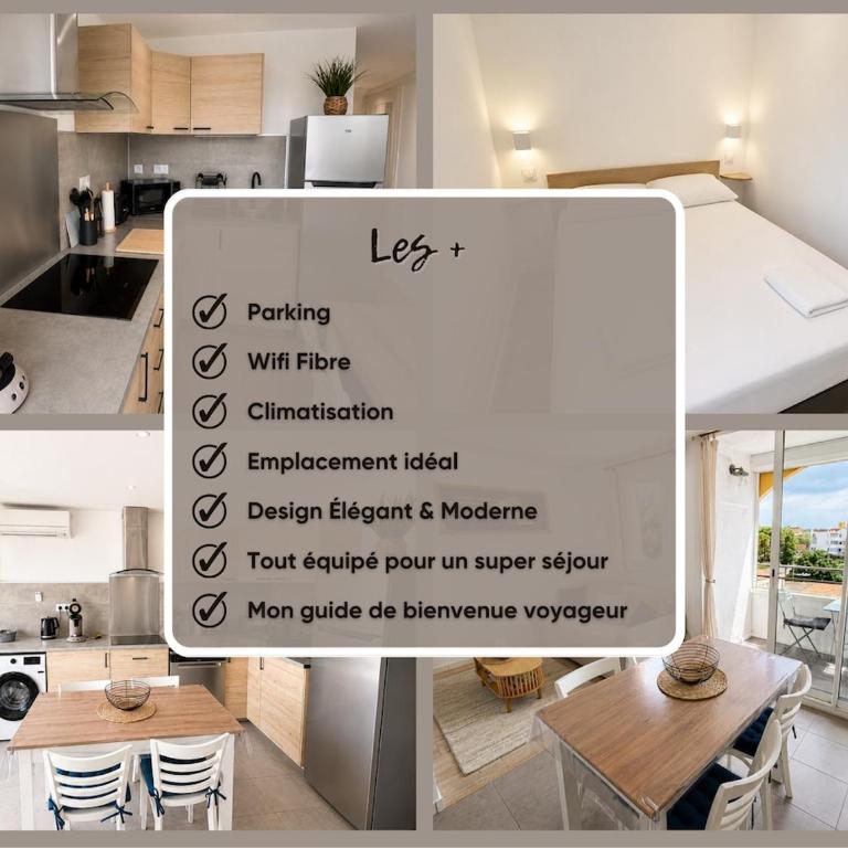 Appartement studio climatisé - Gruissan - Apartamento de 1 dormitorio - 7