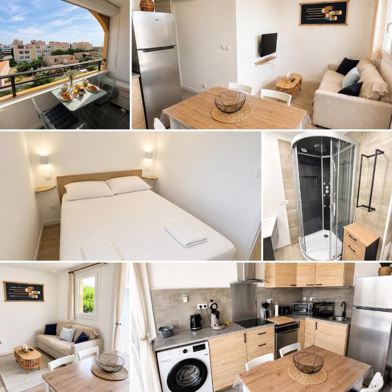 Appartement studio climatisé - Gruissan - Apartamento de 1 dormitorio - 4