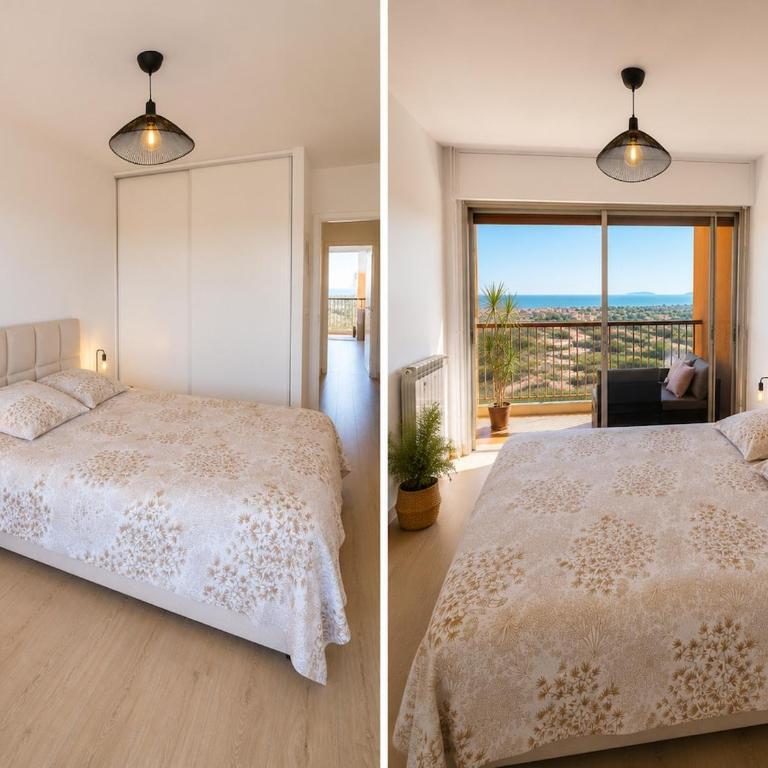 Entre Ciel & Mer, Sea View, Swimming Pool & Parking - Apartment mit 3 Schlafzimmern - 11