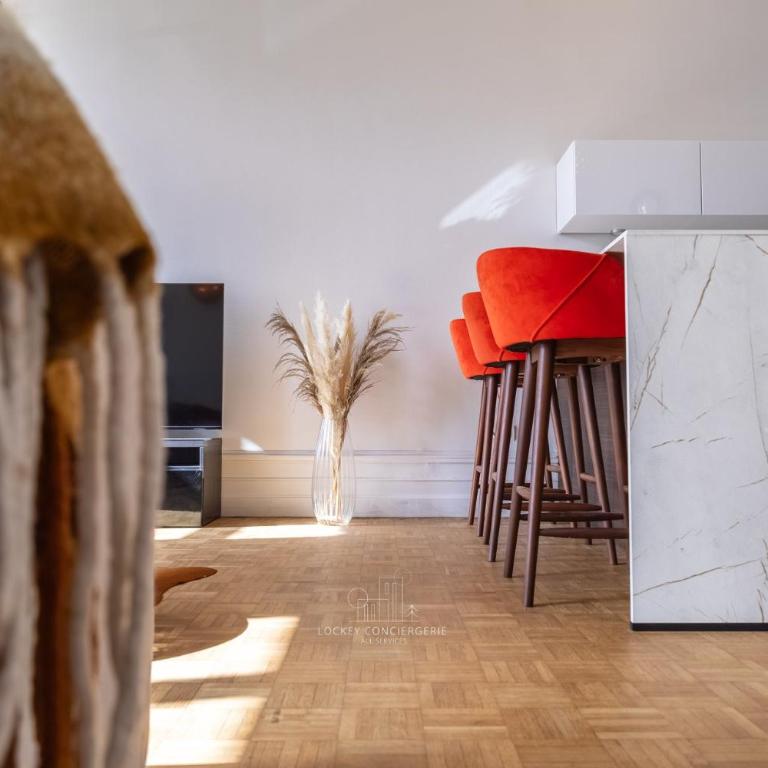 Le Coup de Cœur de ville – Terrasse & Parking privé - Apartment mit 1 Schlafzimmer und Terrasse - 6