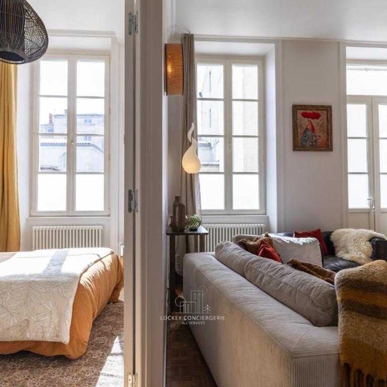 Le Coup de Cœur de ville – Terrasse & Parking privé - Apartment mit 1 Schlafzimmer und Terrasse - 7