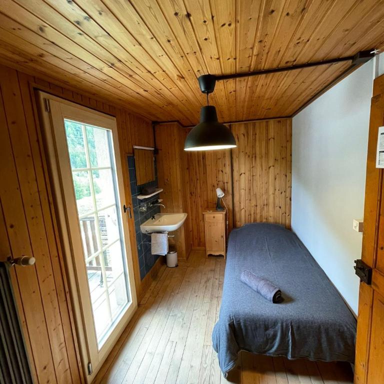 Auberge du Lac Bleu - La Gouille - Einzelzimmer mit Bergblick - 1