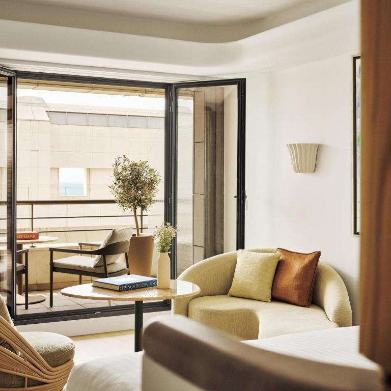 Hotel Palais de la Mediterranee, in the Unbound Collection by Hyatt - Chambre Lit King-Size avec Vue Partielle sur la Mer - 5