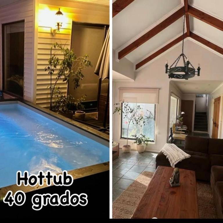 Casa Pingueral 10 p a dos cuadras de la Playa - Four-Bedroom House - 1