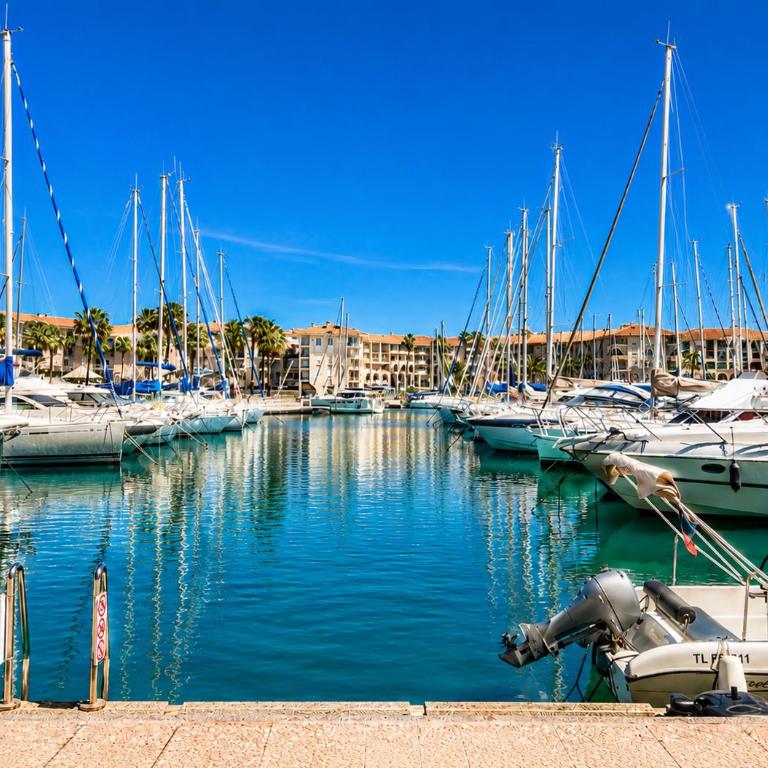 Port Fréjus Prestige Plage Piscine et Spa - Appartement - Vue sur Jardin - 6
