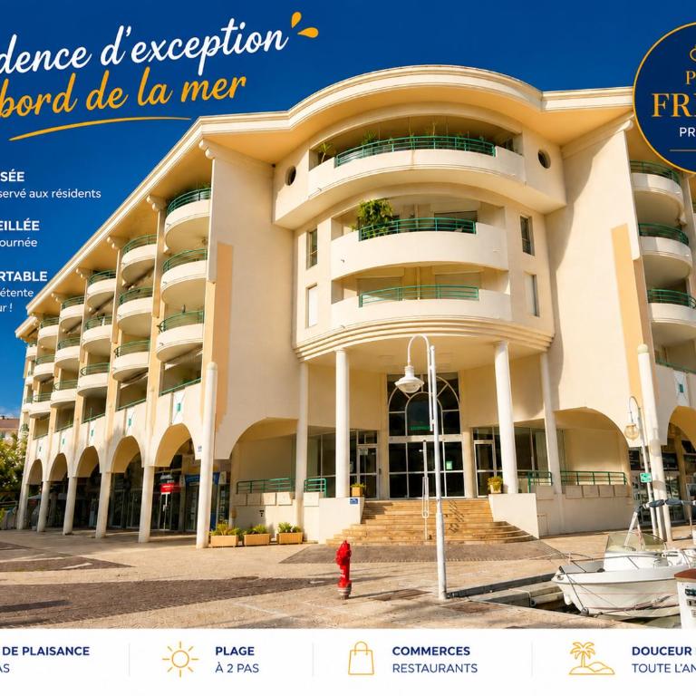 Port Fréjus Prestige Plage Piscine et Spa - Appartement - Vue sur Jardin - 10