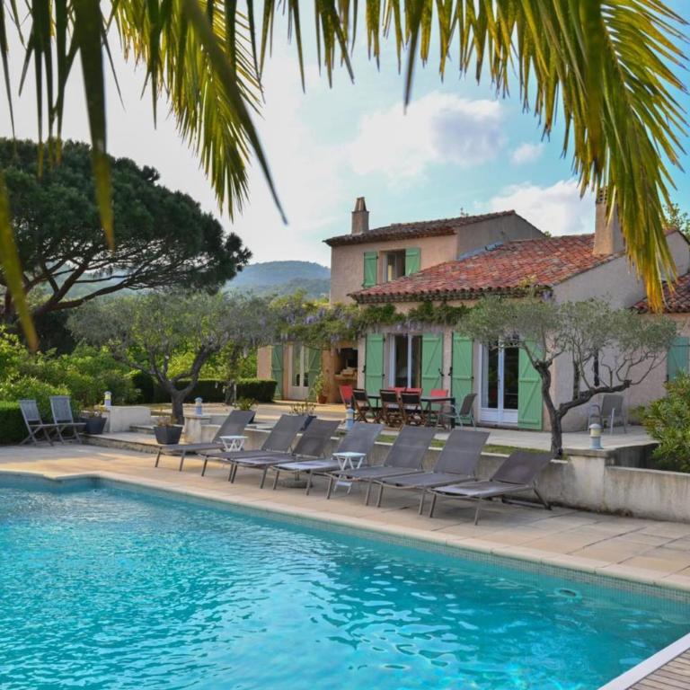 Villa 10 Pers Piscine 5 suites Grimaud - Maison de Vacances - 2