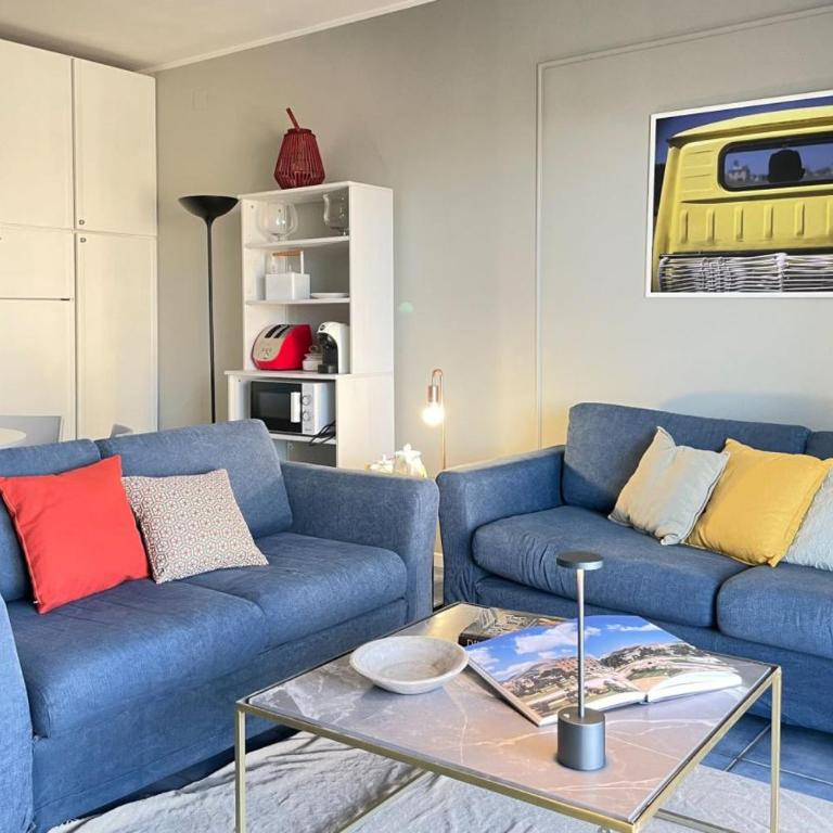 Mondello Bay - Roosvelt Apartments - Apartment mit 2 Schlafzimmern, einem Balkon und Meerblick - 6